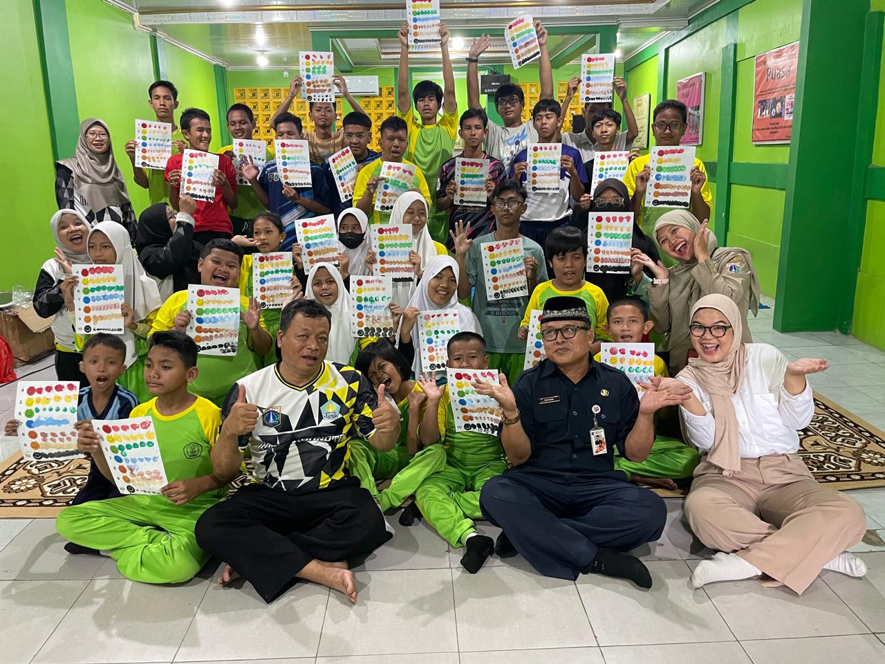 MERICA (Membaca Buku, Membuat Kriya Bersama Duta Baca)